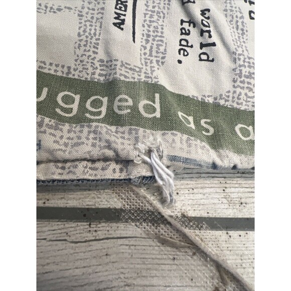 Levis Vtg USA Denim Vest Lined Sample Clothing Size Large? Read Reversible - Picture 15 of 16